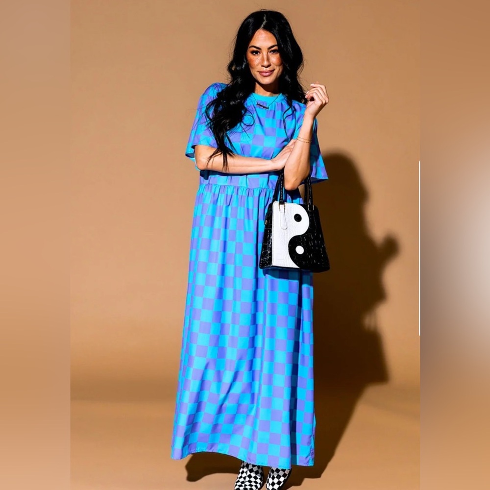 NWT DRESSED IN LALA NEVER TOO MUCH OVERSIZED DRESS